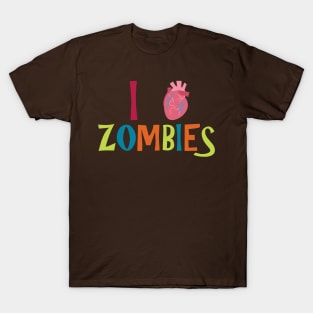 I Heart Zombies T-Shirt